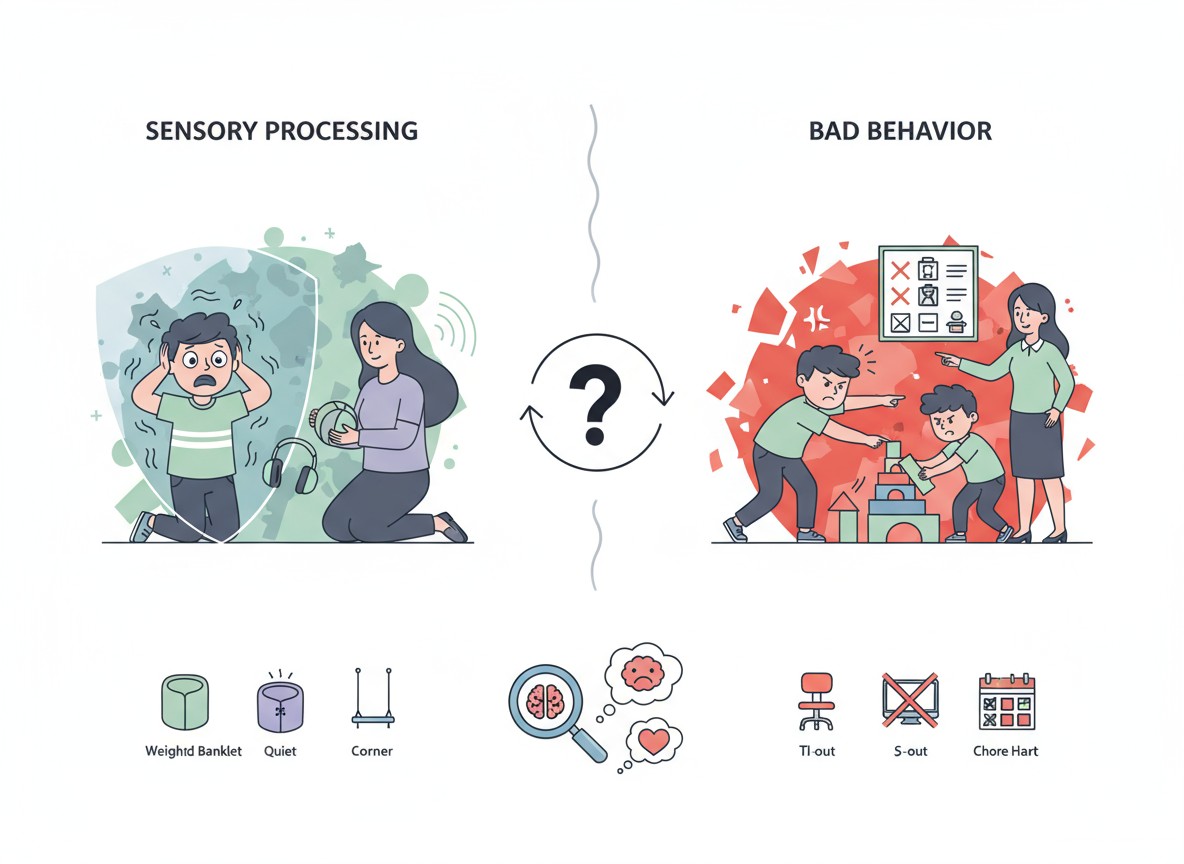 Sensory Processing Issues vs Bad Behavior: How Teachers Can Tell the Difference