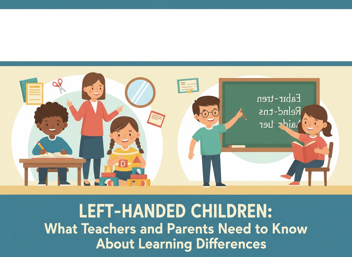 Left-Handed Children: What Teachers and Parents Need to Know About Learning Differences