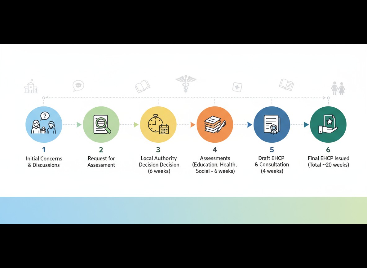 Getting an EHCP for Your Primary School Child: Step-by-Step Timeline" - Legal/process content